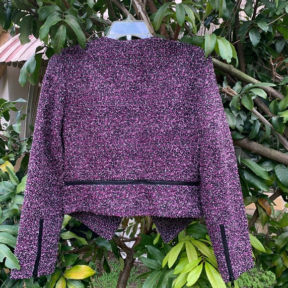 ✨⚡️💥 Calvin klein High Waisted Tweed Blazer 2in1 Blazer - Picture 2 of 7